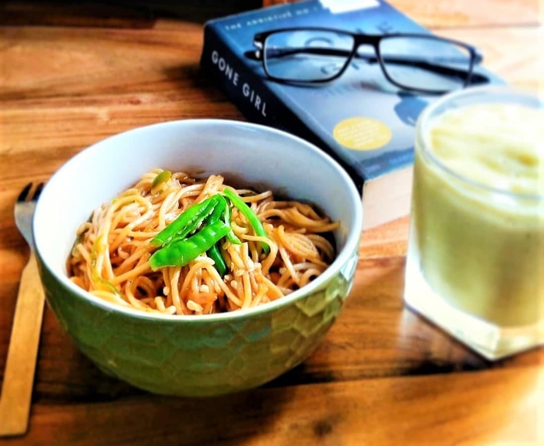 #recipe Noodles With Desi Flavor