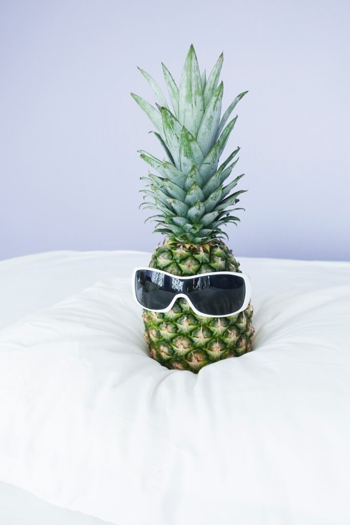 Funny, pineapple, shades