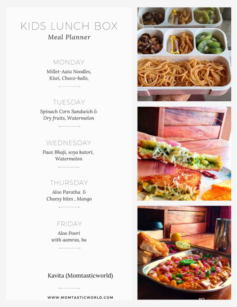 Lunch box ideas