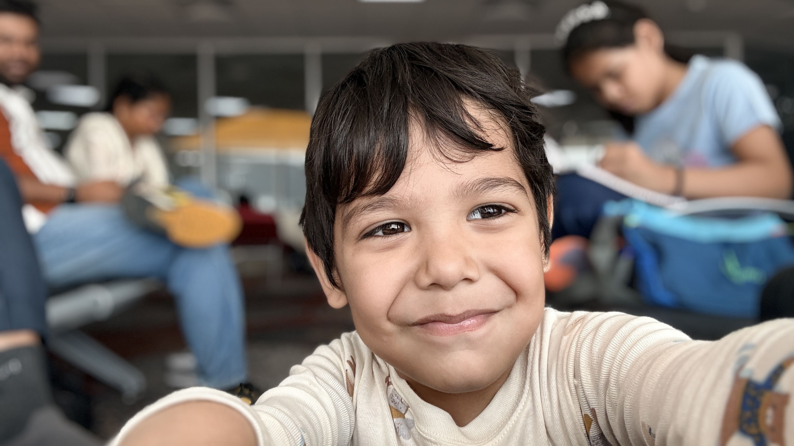 Kid selfie